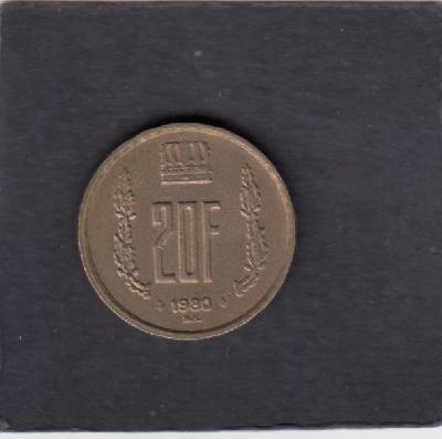 Beschrijving: 20 Franc JEAN  